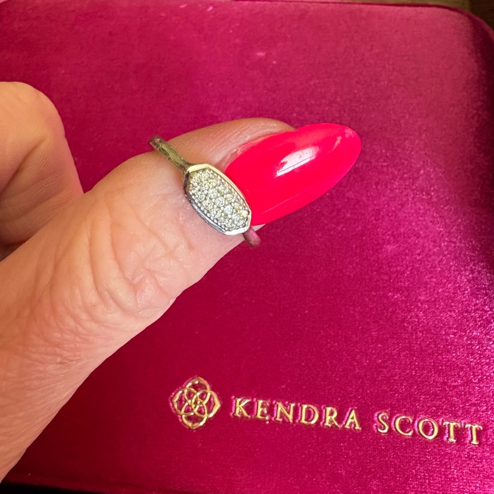 Kendra Scott 14k White Gold Ring
